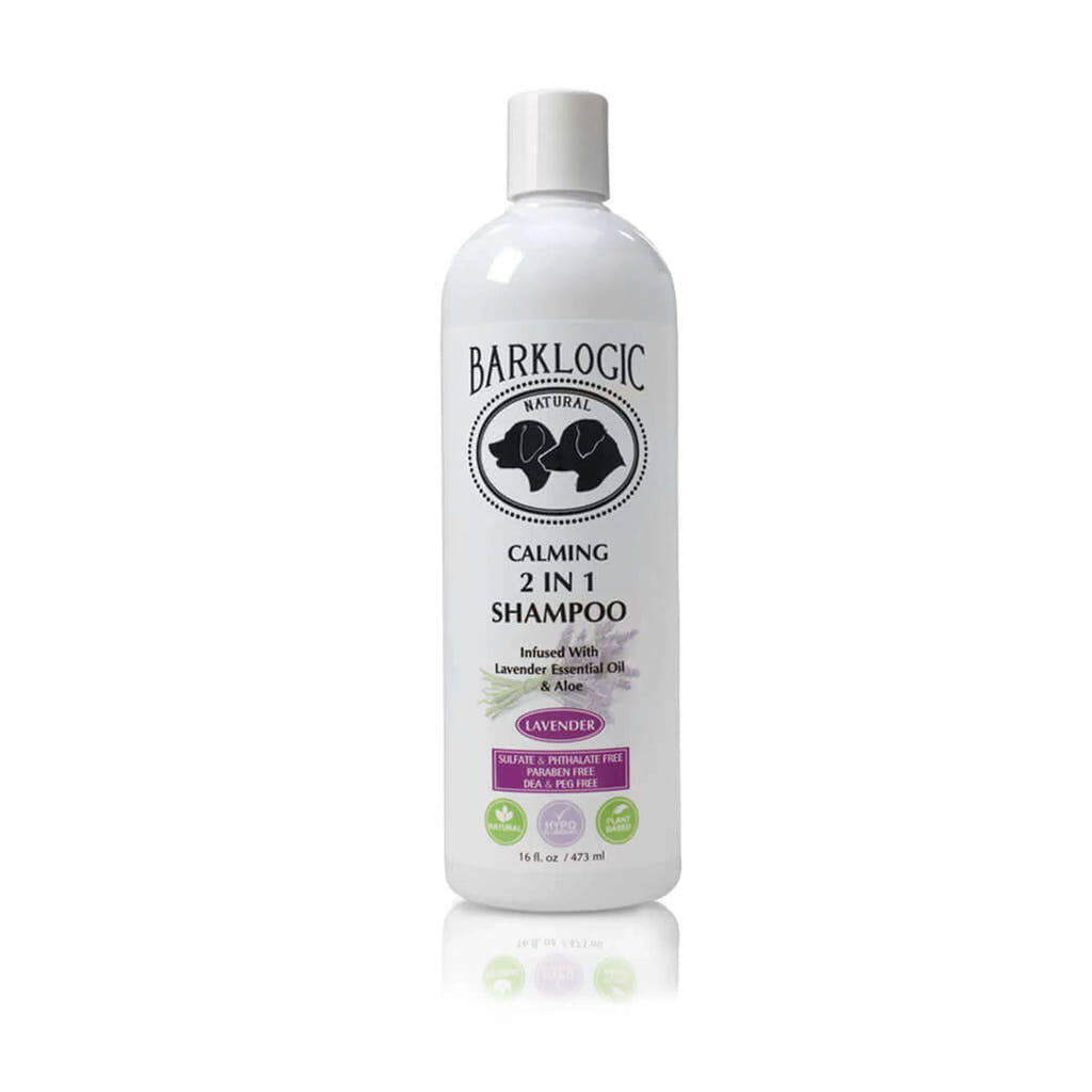 Calming 2-in-1 Lavender Dog Shampoo & Conditioner front view | CalmPaws