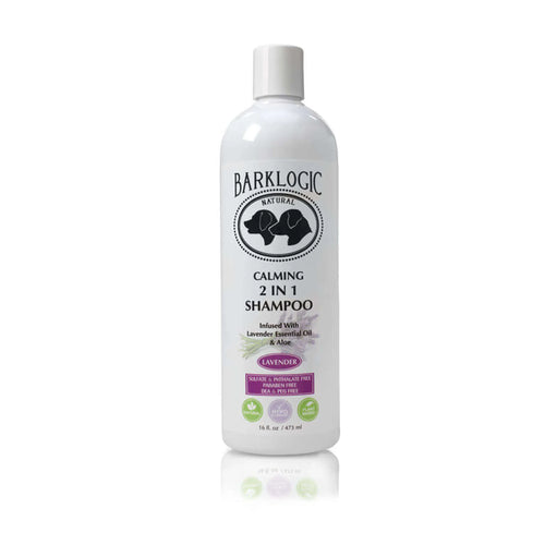 Calming 2-in-1 Lavender Dog Shampoo & Conditioner front view | CalmPaws