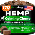 Hemp Calming Chews for Dogs - Natural Anxiety Relief front view | CalmPaws