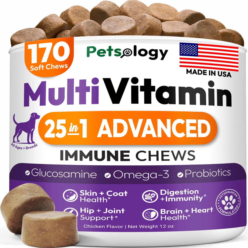 Multivitamin Chewable Dog Vitamins and Supplement full product view | CalmPaws