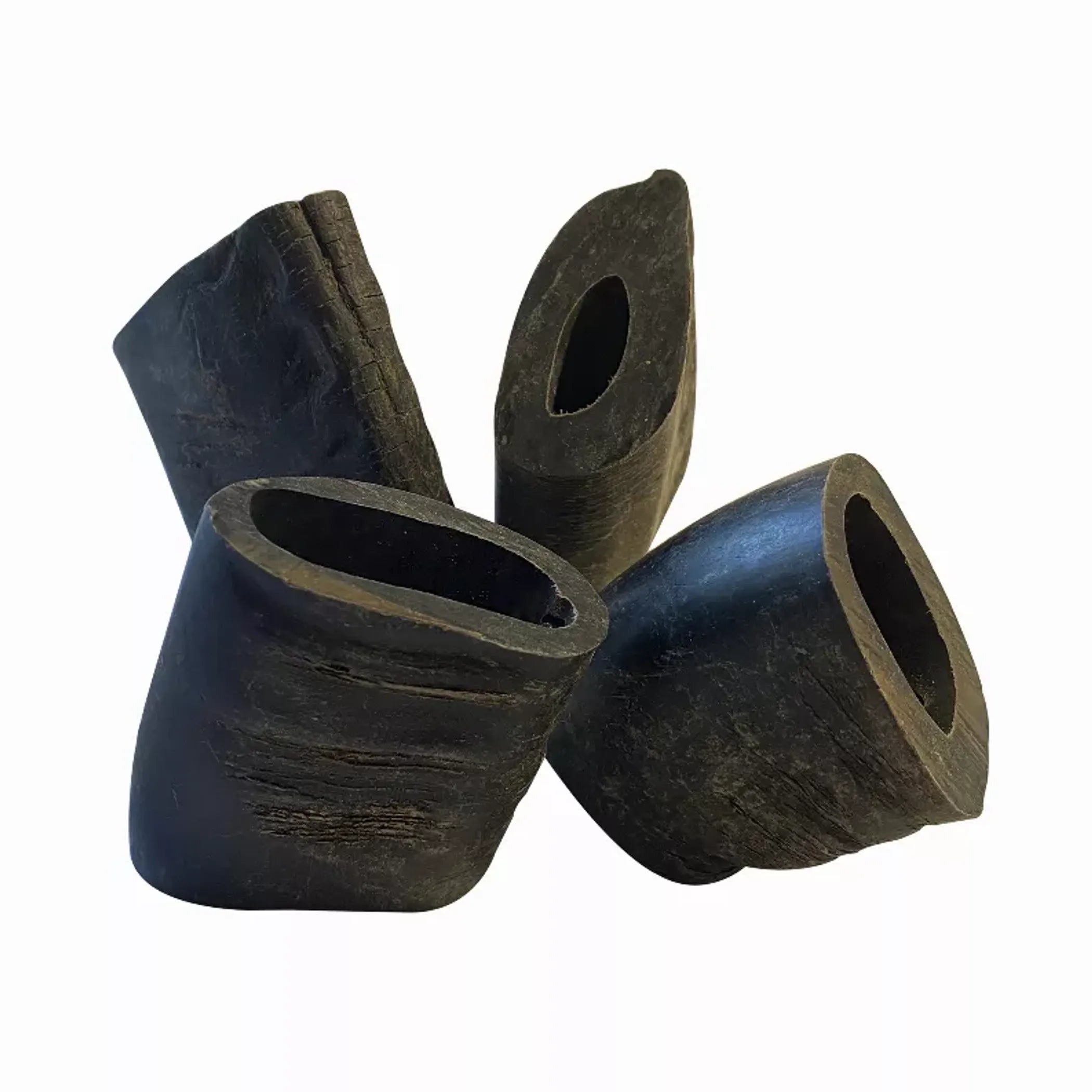 Water Buffalo Horn Dog Chew Treat back view | CalmPaws