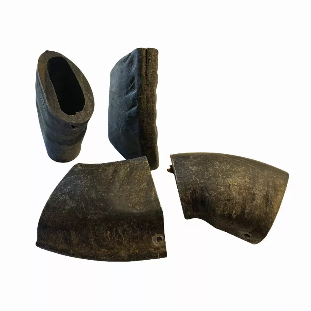 Water Buffalo Horn Dog Chew Treat label close-up | CalmPaws